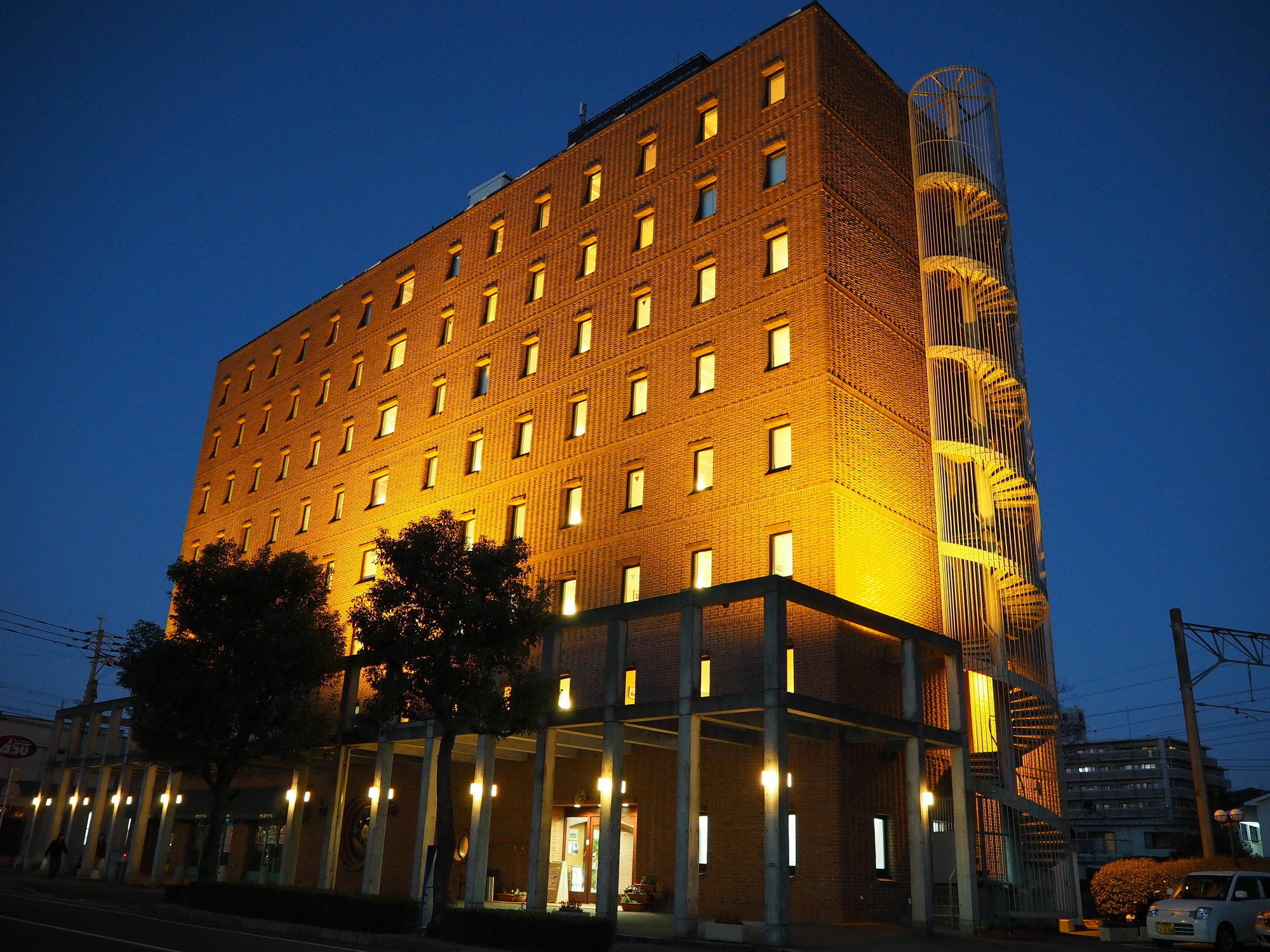 Shin Iizuka Station Hotel Exterior foto